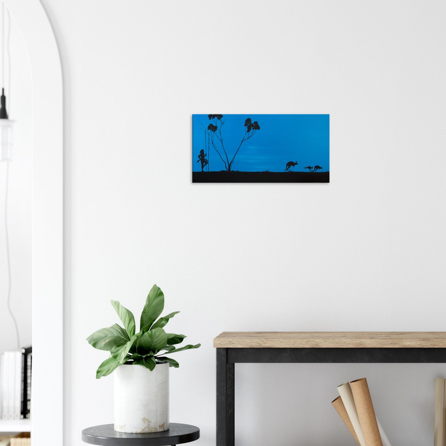 Canvas Print 'Since Time Began' by First Nations Tribal Artist William Walker