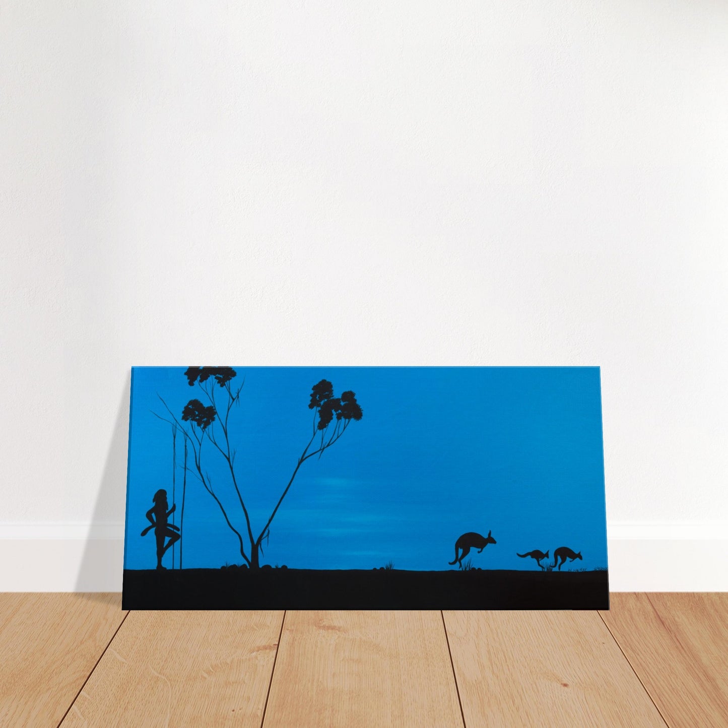 Canvas Print 'Since Time Began' by First Nations Tribal Artist William Walker