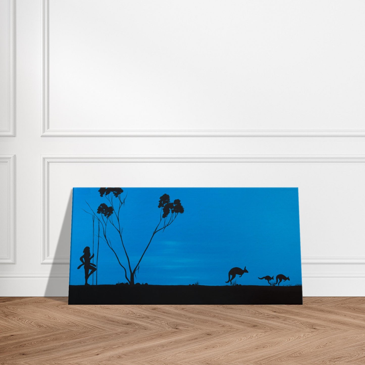 Canvas Print 'Since Time Began' by First Nations Tribal Artist William Walker