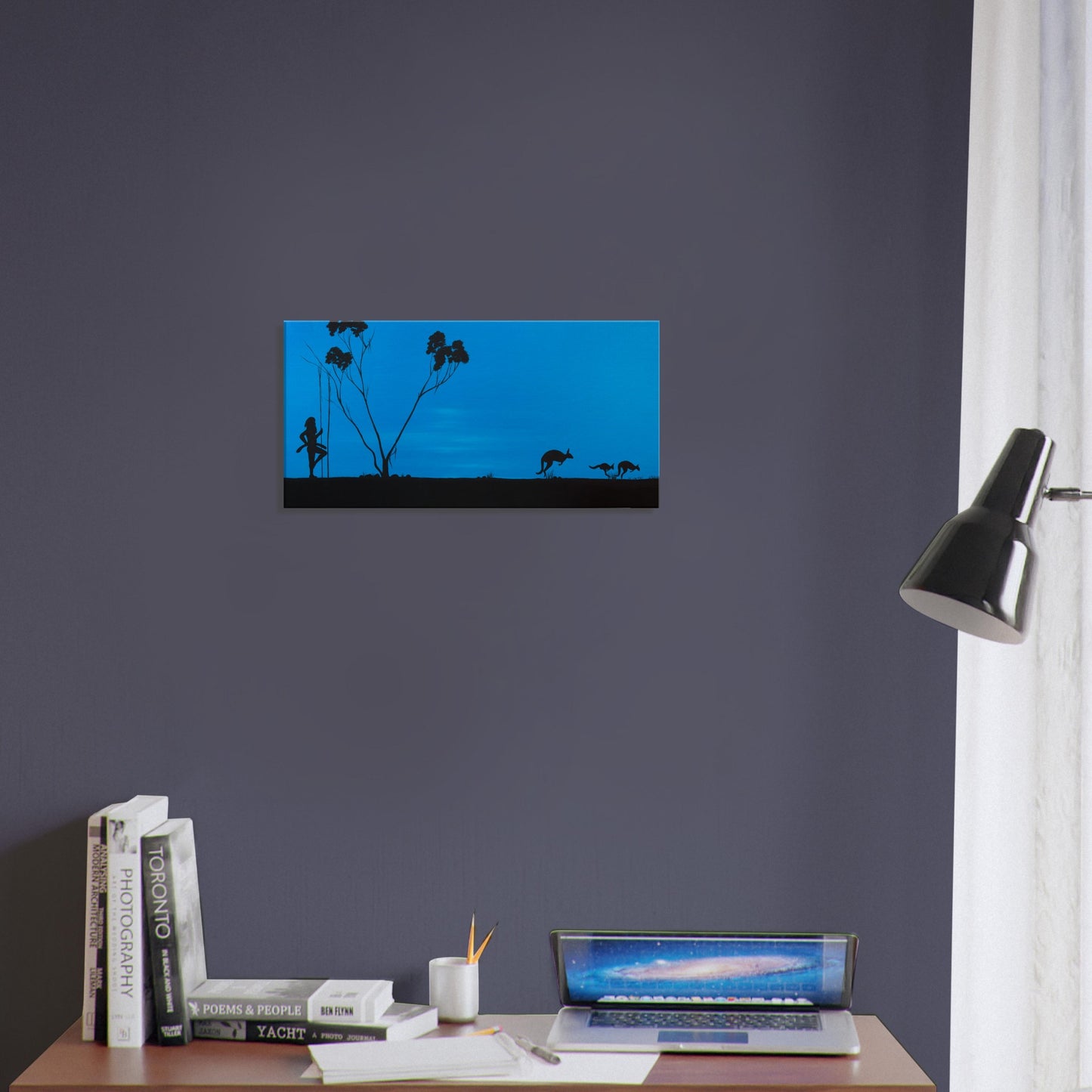 Canvas Print 'Since Time Began' by First Nations Tribal Artist William Walker